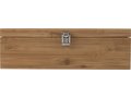 Bamboe wijnkist cadeauset 4