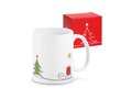 Keramische kerstmok - 350 ml