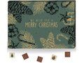 Adventskalender Kerst met 24 dagen chocolade uitpakplezier