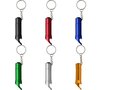 Aluminium sleutelhanger met zaklamp en flesopener 8