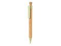 Bamboe pen met tarwestro clip 1