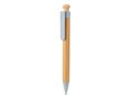 Bamboe pen met tarwestro clip 11