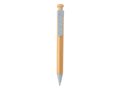 Bamboe pen met tarwestro clip 13