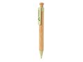 Bamboe pen met tarwestro clip 4