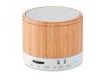 Bamboo Speaker Round