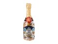 Champagnefles gevuld met snoepjes