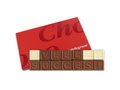 Chocotelegram 14 chocolade letters - eigen tekst 1