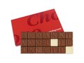 Chocotelegram 21 chocolade letters - eigen tekst 6