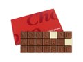 Chocotelegram 21 chocolade letters - eigen tekst 1