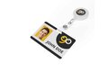 Company Pass Badge 54 x 85 mm + Rollerclip