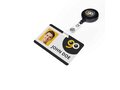 Company Pass Badge 54 x 85 mm + Rollerclip 3