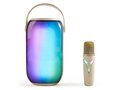 LIVOO Draagbare, draadloze Bluetooth karaoke set 1