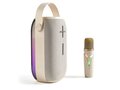 LIVOO Draagbare, draadloze Bluetooth karaoke set