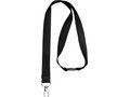 Eco bamboe lanyard met veiligheidsclip