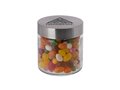 Glazen pot 0,35 liter gevuld met Jelly beans