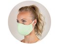 Herbruikbaar mondmasker uit medisch katoen met ruimte voor filter