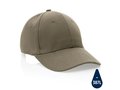 Impact gerecycled katoenen Luxe cap met AWARE tracer 1