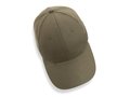 Impact gerecycled katoenen Luxe cap met AWARE tracer 48