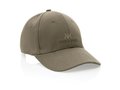 Impact gerecycled katoenen Luxe cap met AWARE tracer 58