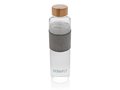 IMPACT borosilicaat glazen fles met bamboe deksel - 750 ml 6