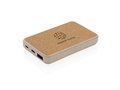 Kurk en tarwestro zakformaat powerbank - 5.000 mAh 4