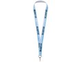 Lanyard met 1 zijde sublimatie voorzien van haak