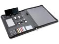 Luxe A4 portfolio met draadloze oplader voor smartphone