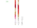 Custom-Made 2-in-1 sublimatie lanyard met geïntegreerde oplaadkabel – volledig eigen design