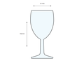 Brasserie wijnglas - 195 ml 2