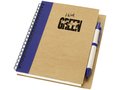 Gerecycled notitieboek met pen 8