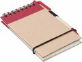 Gerecycled flip-over notitieboekje met pen 4