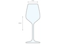 Wijnglas Carre - 290 ml 1