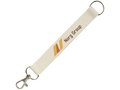 Mini lanyard sleutelhanger met ring en haak