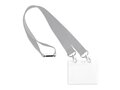 Custom-Made Polyester lanyard met dubbele clip en zeefdruk – volledig eigen design 5