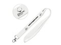 Custom-Made Lanyard van biologisch katoen met zeefdruk – volledig eigen design