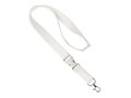 Custom-Made Lanyard van biologisch katoen met zeefdruk – volledig eigen design 3