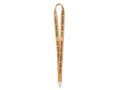 Custom-Made Lanyard van kurk met zeefdruk – volledig eigen design 1