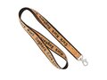 Custom-Made Lanyard van kurk en polyester met zeefdruk – volledig eigen design