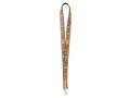 Custom-Made Lanyard van kurk en polyester met zeefdruk – volledig eigen design 1