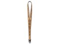 Custom-Made Lanyard van kurk en polyester met zeefdruk – volledig eigen design 2