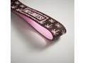 Custom-Made Tweekleurige band met karabijnhaak en sleutelring – volledig eigen design 2