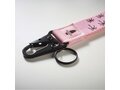 Custom-Made Tweekleurige band met karabijnhaak en sleutelring – volledig eigen design 4