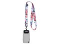 Custom-Made Verstelbaar Gesublimeerd Crossbody Telefoonkoord – volledig eigen design
