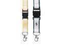 Custom-Made Polyester lanyard met satijnen laag en zeefdruk – volledig eigen design 3
