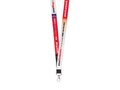 Custom-Made Polyester Lanyard met Sublimatiebedrukking – volledig eigen design 3