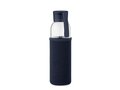 Gerecyclede glazen fles met pouch - 500 ml