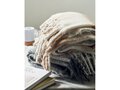 Geruite mohair deken 16