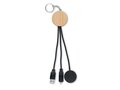 Sleutelhanger met 4-in-1 60W kabel 5