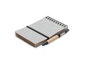B7 Gerecycled notitieboek met balpen 6