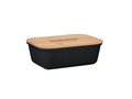 Lunchbox met bamboe deksel 20 x 13,5 x 6,5 cm 6